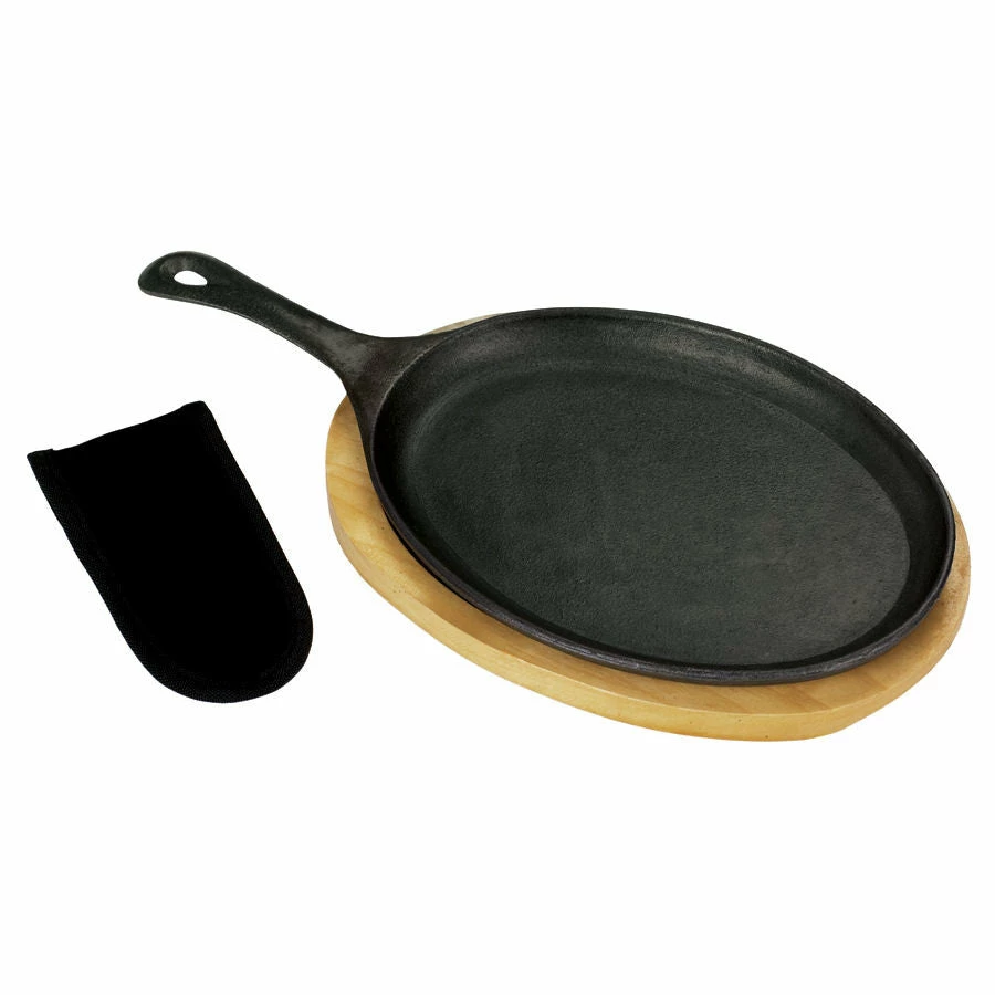 Cast Iron Cookware Bayou Classic Fajita Skillet