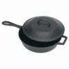 Bayou Classic 3 Quart Cast Iron Skillet