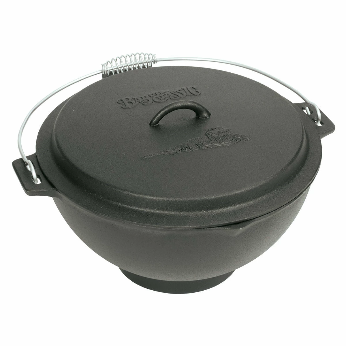 Bayou Classic 3 Gallon Cast Iron Jambalaya Pot Cast Iron Cookware