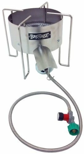 Bayou Classic Stainless Steel Kick A Banjo Burner