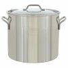 Bayou Classic 30 Quart Stainless Steel Brew Pot Beer Brewing Supplies