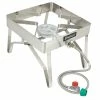 Bayou Classic Stainless Steel Square Propane Burner Propane Burners