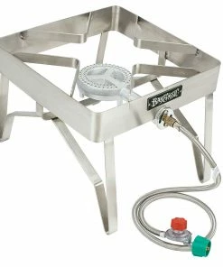 Bayou Classic Stainless Steel Square Propane Burner Propane Burners