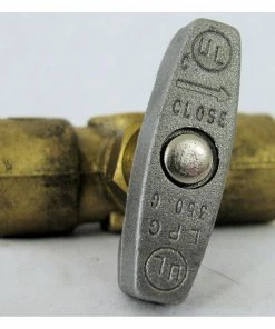 Cajun Classic Propane Parts FNPT / FNPT Needle Valve Brass Fitting